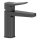 KFA Armatura 4522-825-81 - Misturador para lavatório + válvula de escoamento MALAGA 17 cm preto