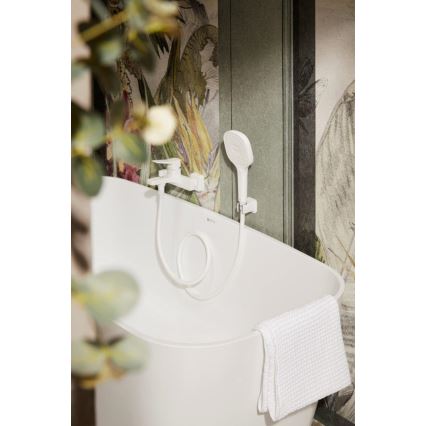 KFA Armatura 4524-010-44 - Misturador de banheira MALAGA branco