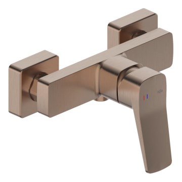 KFA Armatura 4526-010-34 - Misturador de duche MALAGA ouro rosa