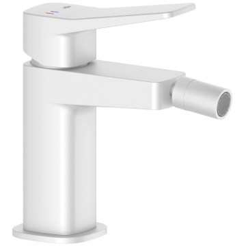 KFA Armatura 4527-015-44 - Misturador para bidé + válvula de escoamento MALAGA branca