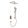 KFA Armatura 4529-301-34 - Conjunto de duche com misturador embutido MALAGA ouro rosa