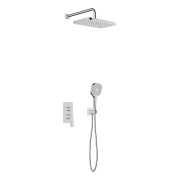 KFA Armatura 4529-501-00 - Conjunto de duche com misturador de encastrar MALAGA cromo brilhante