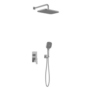 KFA Armatura 4529-501-61 - Conjunto de duche com misturador encastrado MALAGA, cinzento metálico