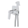 KFA Armatura 4529-512-00 - Misturador para bidé com ducha de mão para instalação embutida MALAGA cromo brilhante