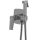 KFA Armatura 4529-512-61 - Misturador para bidé com ducha de mão para instalação encastrada MALAGA cinzento metálico