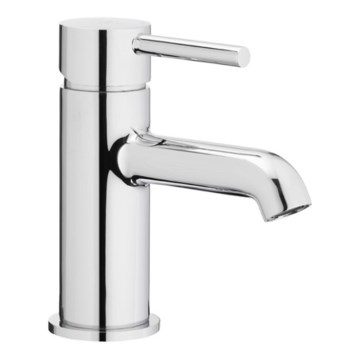 KFA Armatura 5032-815-00 - Torneira do lavatório + resíduos com descarga MOZA 15,2 cm cromado brilhante