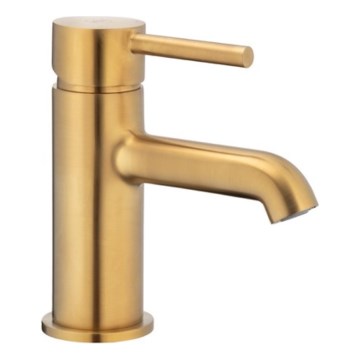 KFA Armatura 5032-815-31 - Torneira do lavatório + resíduos com descarga MOZA 15,2 cm solo dourado