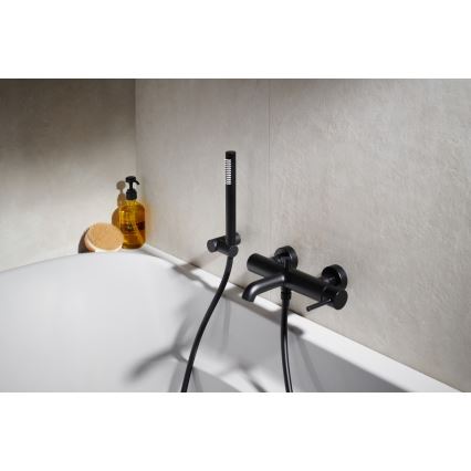 KFA Armatura 5034-520-81 - Conjunto para casa de banho com torneira MOZA mate preto