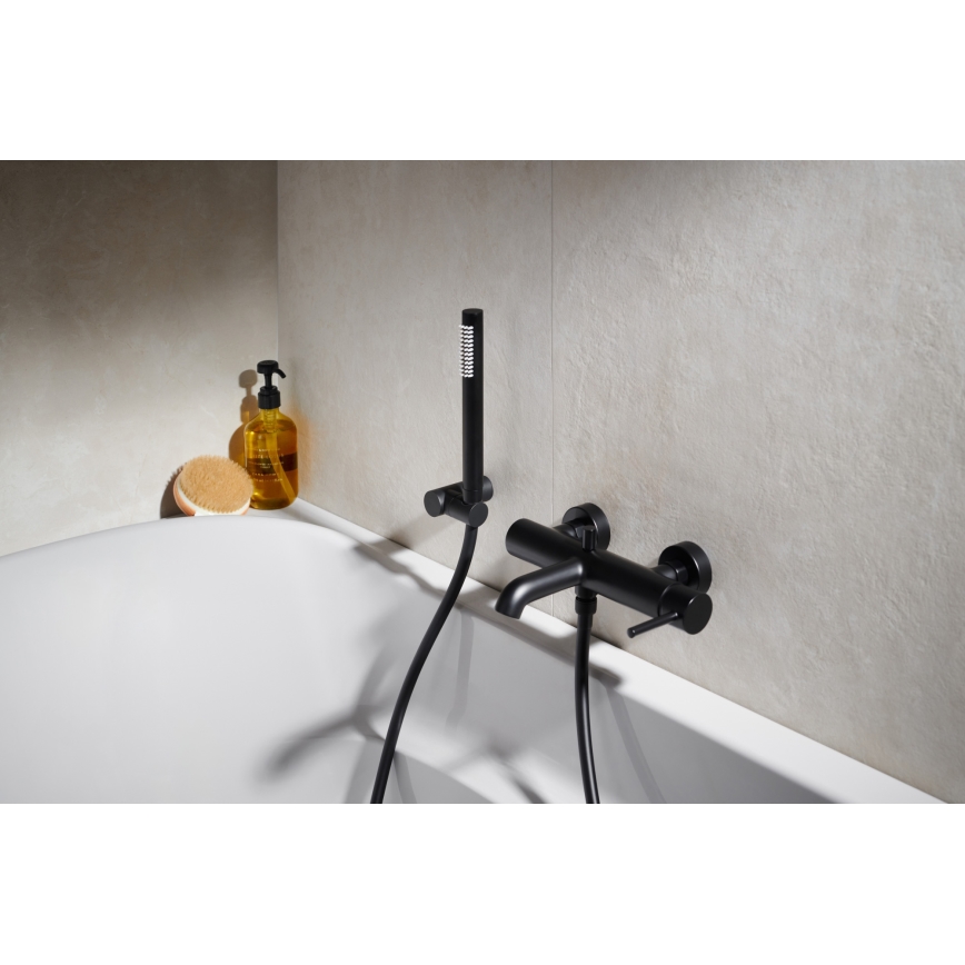 KFA Armatura 5034-520-81 - Conjunto para casa de banho com torneira MOZA mate preto