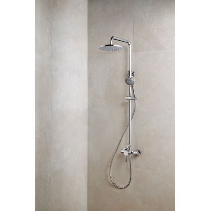 KFA Armatura 5036-910-00 - Conjunto de chuveiro com torneira MOZA cromado brilhante