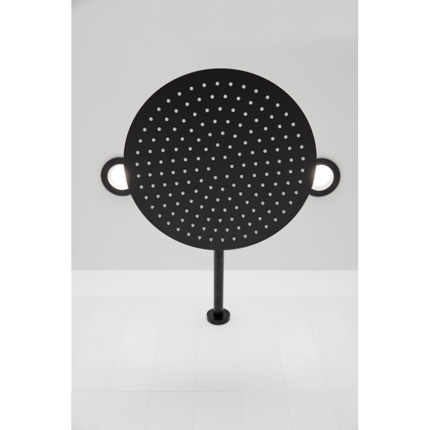 KFA Armatura 5039-501-81 - Conjunto de duche com torneira embutida MOZA mate preto