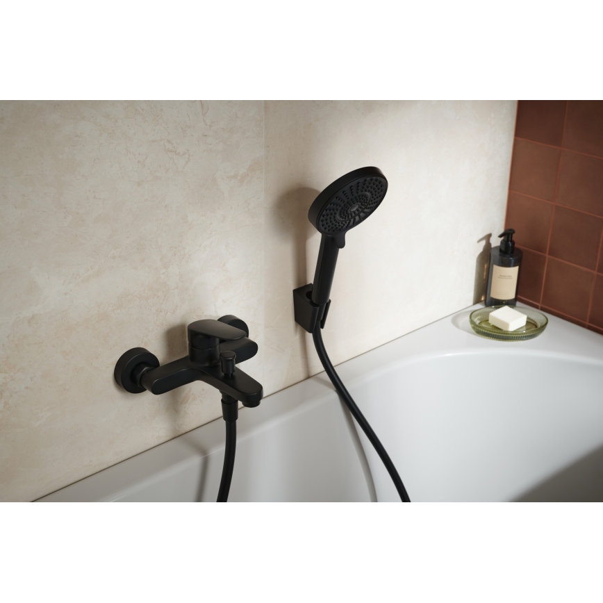 KFA Armatura 5554-010-81 - Misturador de banheira OTAVA preto mate