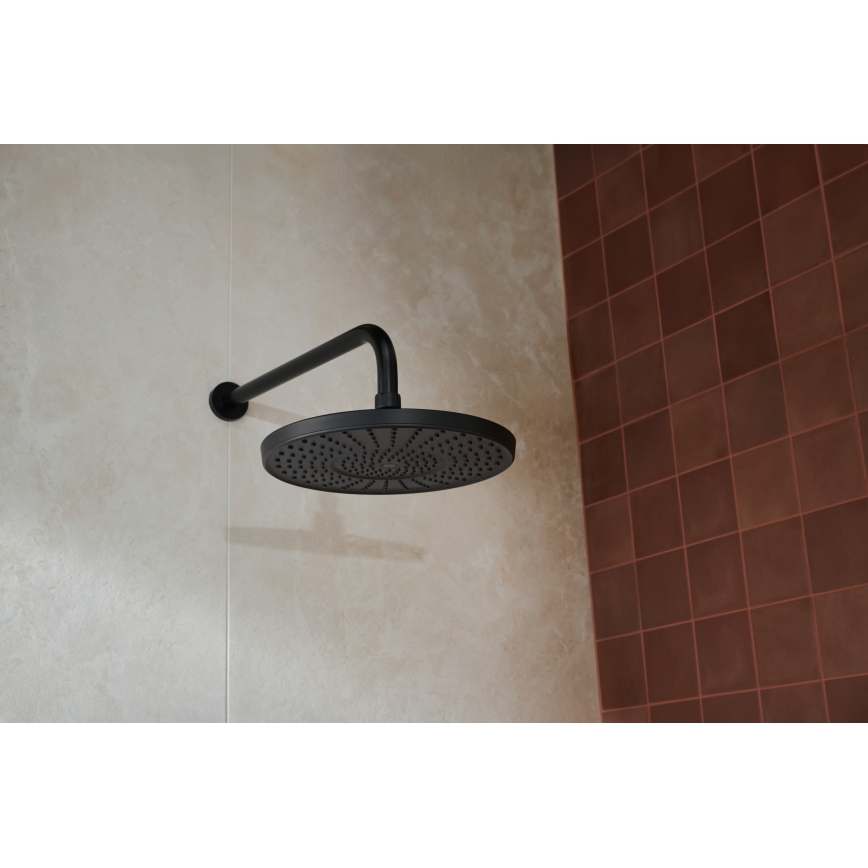 KFA Armatura 5559-501-81 - Conjunto de chuveiro com torneira embutida OTAVA mate preto