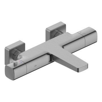 KFA Armatura 5754-010-61 - Misturador termostático para banheira MALAGA cinza metálico