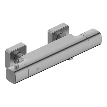 KFA Armatura 5756-010-61 - Misturador termostático para duche MALAGA, cinzento metálico
