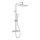 KFA Armatura 5756-910-00 - Conjunto de duche com misturador termostático MALAGA, cromado brilhante