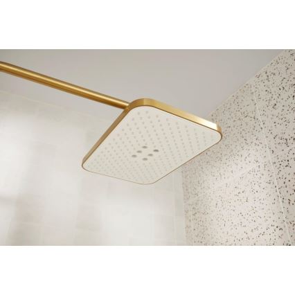 KFA Armatura 5756-910-31 - Conjunto de duche com misturador termostático MALAGA, dourado escovado
