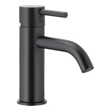 KFA Armatura 5822-815-81 - Torneira do lavatório + lixo NEDA 16,5 cm latão/mate preto