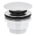 KFA Armatura 660-310-00 - Válvula de drenagem CLICK-CLACK diâmetro 6,6 cm cromado brilhante