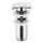 KFA Armatura 660-454-00 - Bacia resíduos com descarga CLICK-CLACK 7x7 cm cromado brilhante