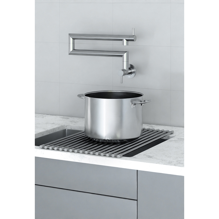 KFA Armatura 6623-030-22 - Torneira de cozinha com junta DUERO POT FILLER aço inoxidável