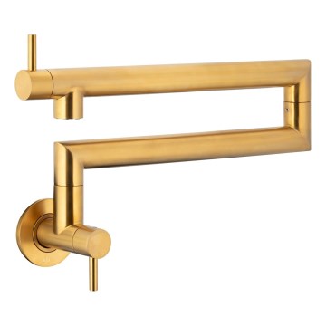KFA Armatura 6623-030-31 - Torneira de cozinha com junta DUERO POT FILLER aço inoxidável/solo dourado