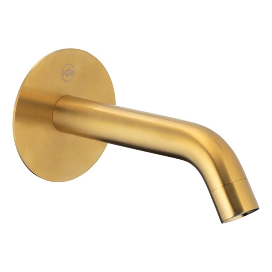 KFA Armatura 836-004-31 - Bica para instalação encastrada MOZA latão/solo dourado