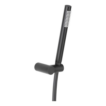 KFA Armatura 841-225-81 - Conjunto de chuveiro MOZA aço inoxidável/mate preto