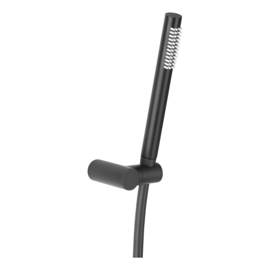 KFA Armatura 841-225-81 - Conjunto de chuveiro MOZA aço inoxidável/mate preto