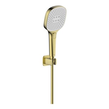 KFA Armatura 841-255-31 - Conjunto de duche MALAGA com acabamento dourado escovado