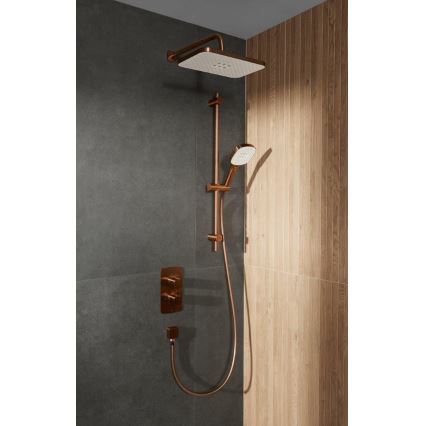 KFA Armatura 841-352-34 - Conjunto de duche MALAGA ouro rosé