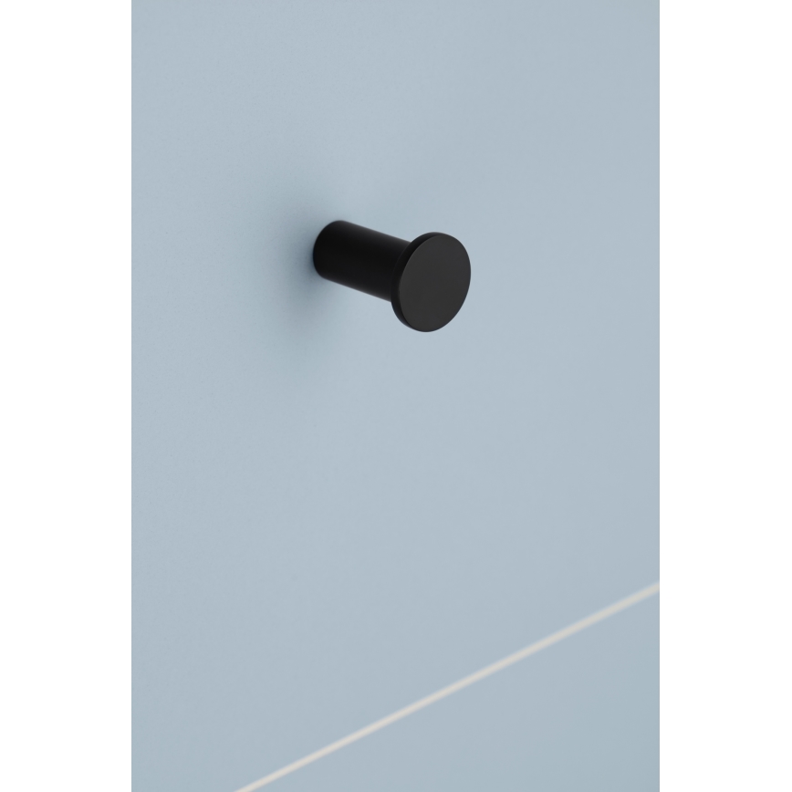 KFA Armatura 864-020-81 - Gancho de parede TOWEL aço inoxidável/mate preto