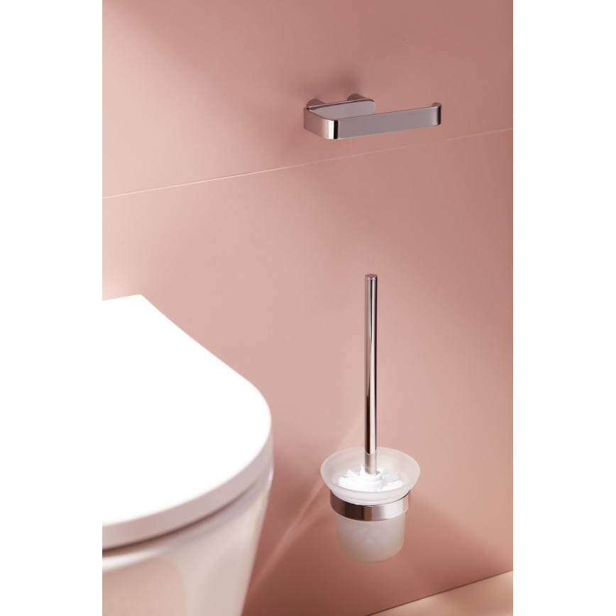 KFA Armatura 864-022-00 - Suporte de papel higiénico cromado brilhante