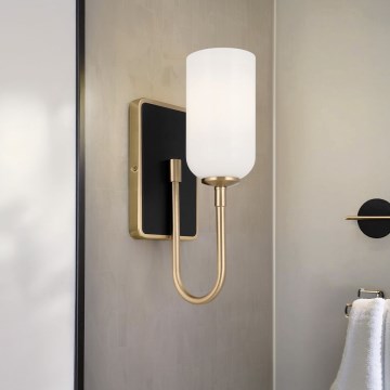 Kichler - Candeeiro LED para casa de banho SOLIA 1xG9/3W/230V IP44, dourado