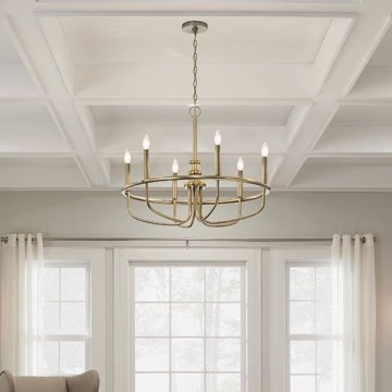 Kichler - Candeeiro suspenso CAPITOL HILL 6xE14/40W/230V
