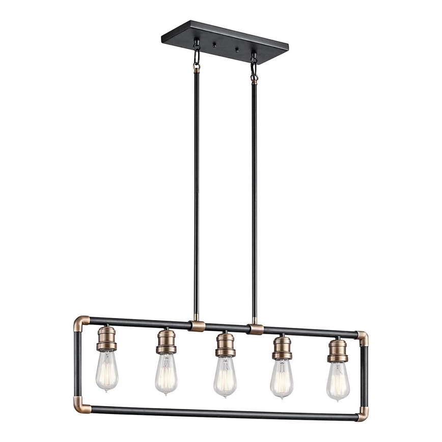 Kichler - Candeeiro suspenso IMAHN 5xE27/60W/230V