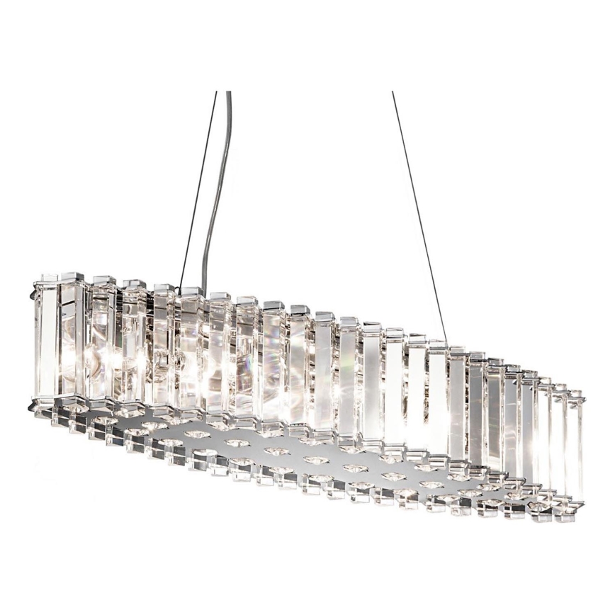 Kichler - Candeeiro suspenso para casa de banho LED CRYSTAL SKYE 8xG9/3W/230V IP44