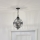 Kichler - Candelabro suspenso exterior HALLERON 3xE14/60W/230V IP44
