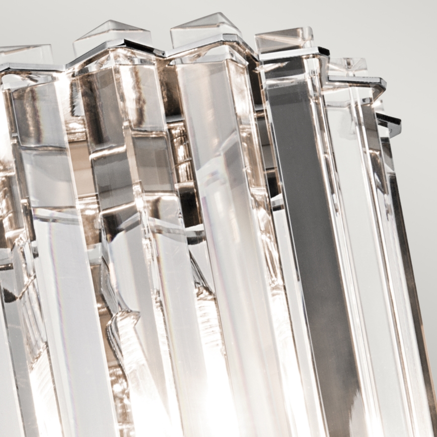 Kichler - Iluminação de parede de casa de banho LED CRYSTAL SKYE 2xG9/3W/230V IP44