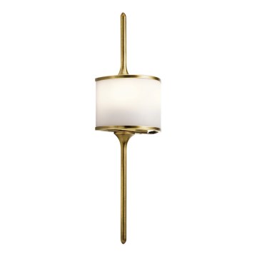 Kichler - Iluminação de parede de casa de banho LED MONA 2xG9/3,5W/230V IP44 latão