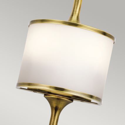 Kichler - Iluminação de parede de casa de banho LED MONA 2xG9/3,5W/230V IP44 latão