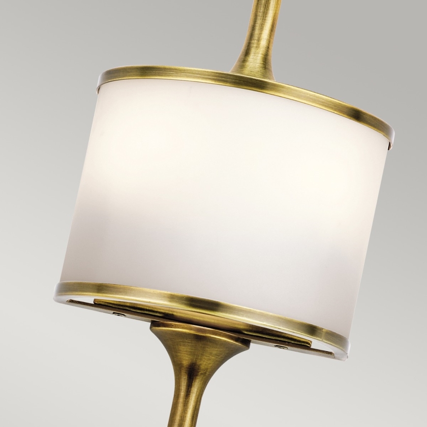 Kichler - Iluminação de parede de casa de banho LED MONA 2xG9/3,5W/230V IP44 latão