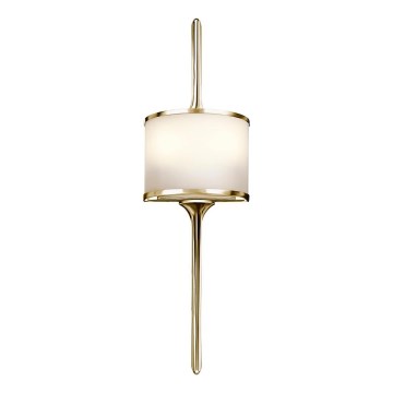 Kichler - Iluminação de parede de casa de banho LED MONA 2xG9/3W/230V IP44 dourado