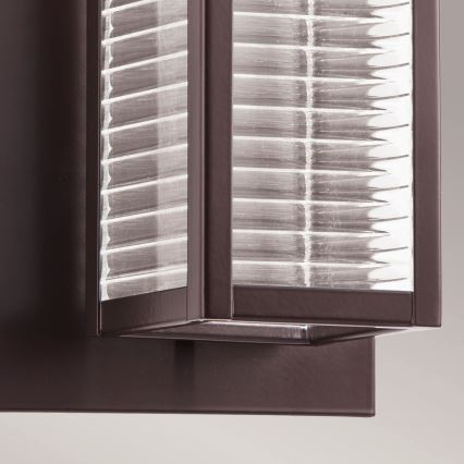 Kichler - Iluminação de parede exterior LED SOREL 1xGU10/7W/230V IP44 antracite