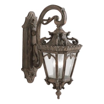 Kichler - Iluminação de parede exterior TOURNAI 3xE14/60W/230V IP44