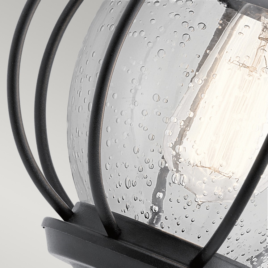 Kichler - Iluminação de parede exterior VANDALIA 1xE27/60W/230V IP44 antracite