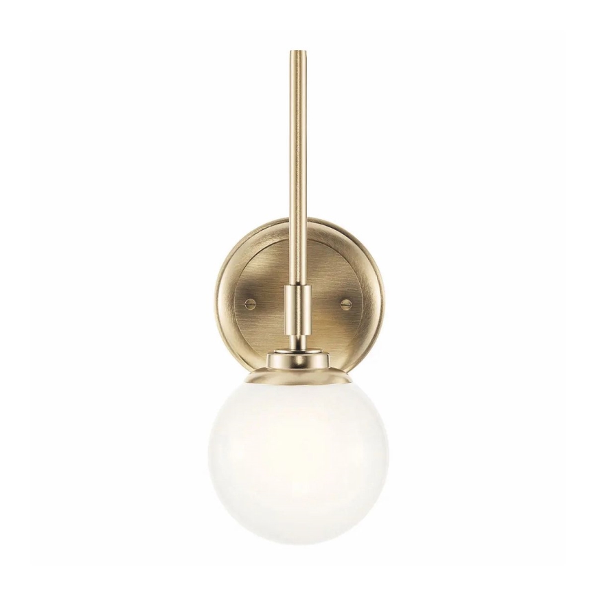 Kichler - Iluminação de parede de casa de banho LED BENNO 1xG9/3W/230V IP44 latão