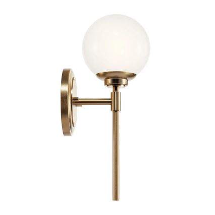 Kichler - Iluminação de parede de casa de banho LED BENNO 1xG9/3W/230V IP44 latão