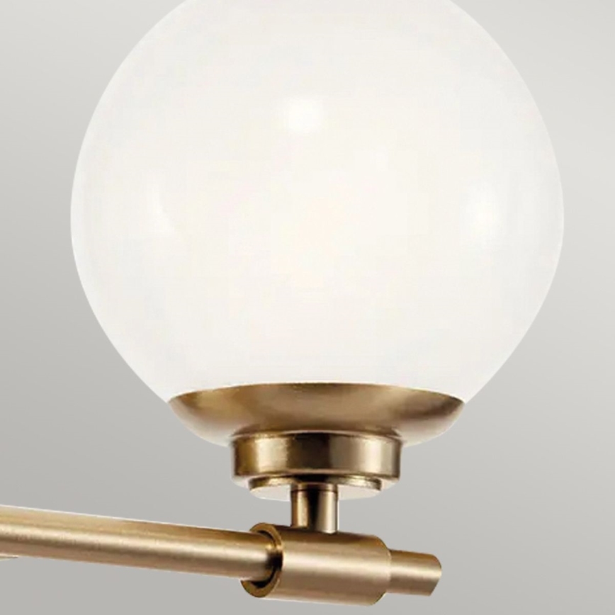 Kichler - Iluminação de parede de casa de banho LED BENNO 2xG9/3W/230V IP44 latão