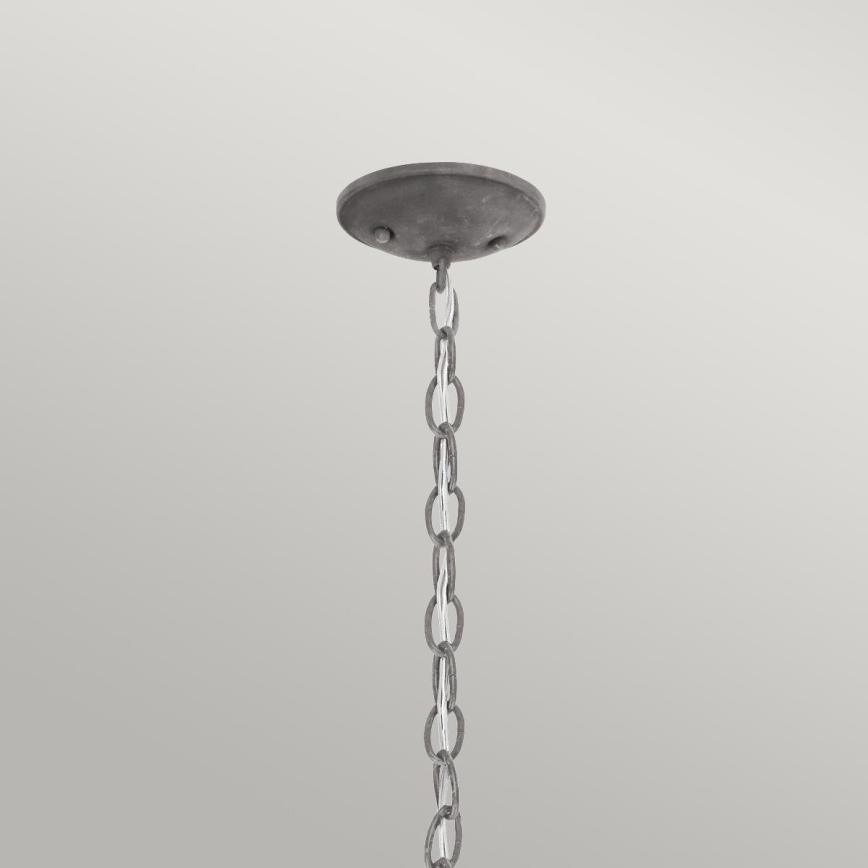 Kichler - Candeeiro suspenso exterior BRIDGE POINT 1xE27/60W/230V IP44